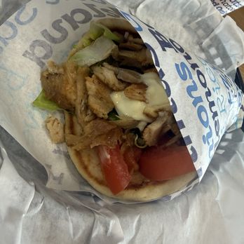 Nick The Greek - Chicken Gyro Pita - Greek Near Me - Visalia, California