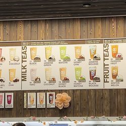 Braganza Tea - Menu 4.26.2026