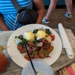 Veggie bennidict