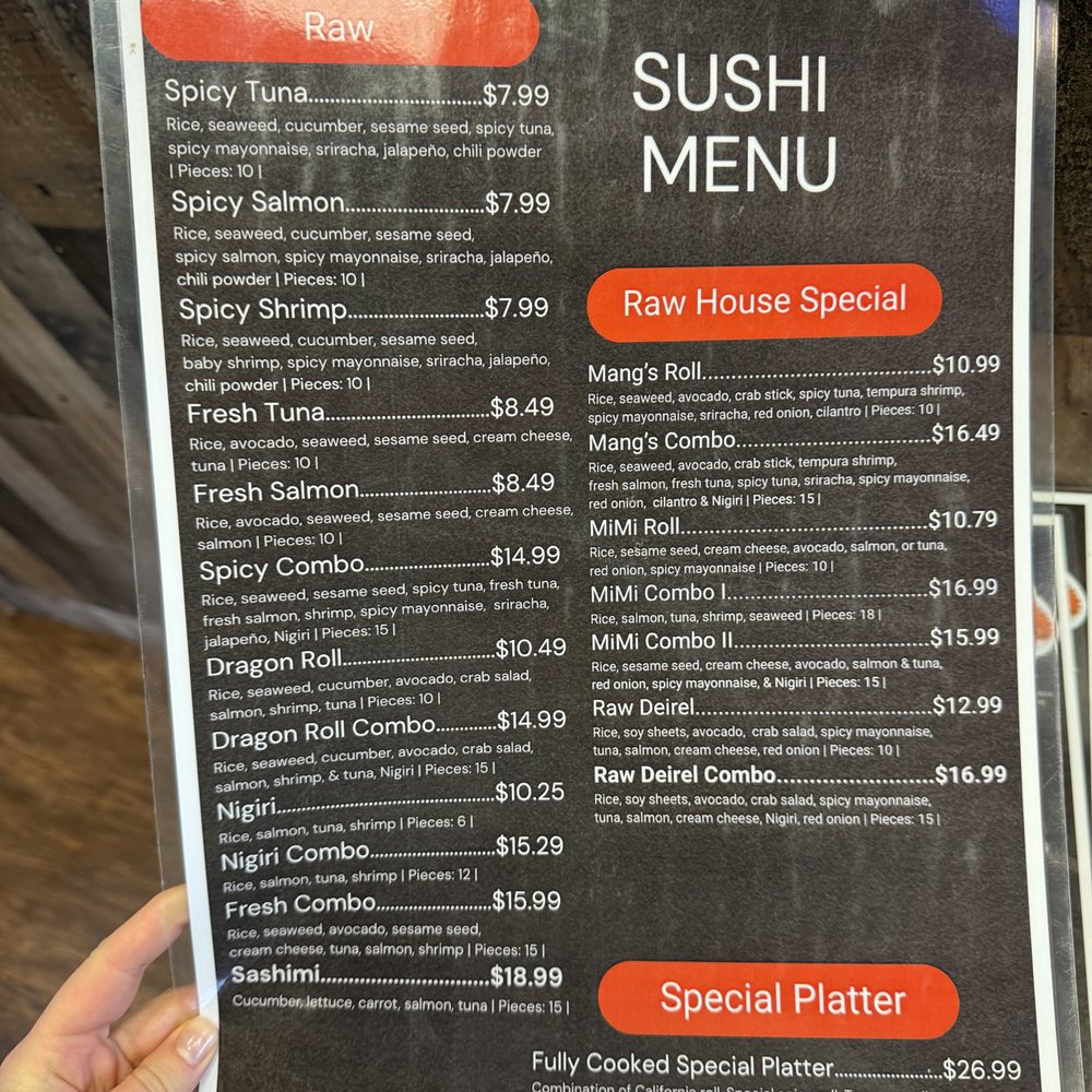 DeiRel Sushi & Boba - Menu page 2 of 4 - Sushi Bars Near Me - Shawnee, Kansas