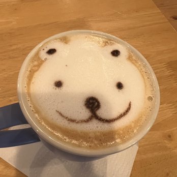Cafe Maji - Watered down pistachio latte...not good.Even the iced taro was soo bad! It tasted like water with a hint of taro. - Coffee & Tea Near Me - Artesia, California
