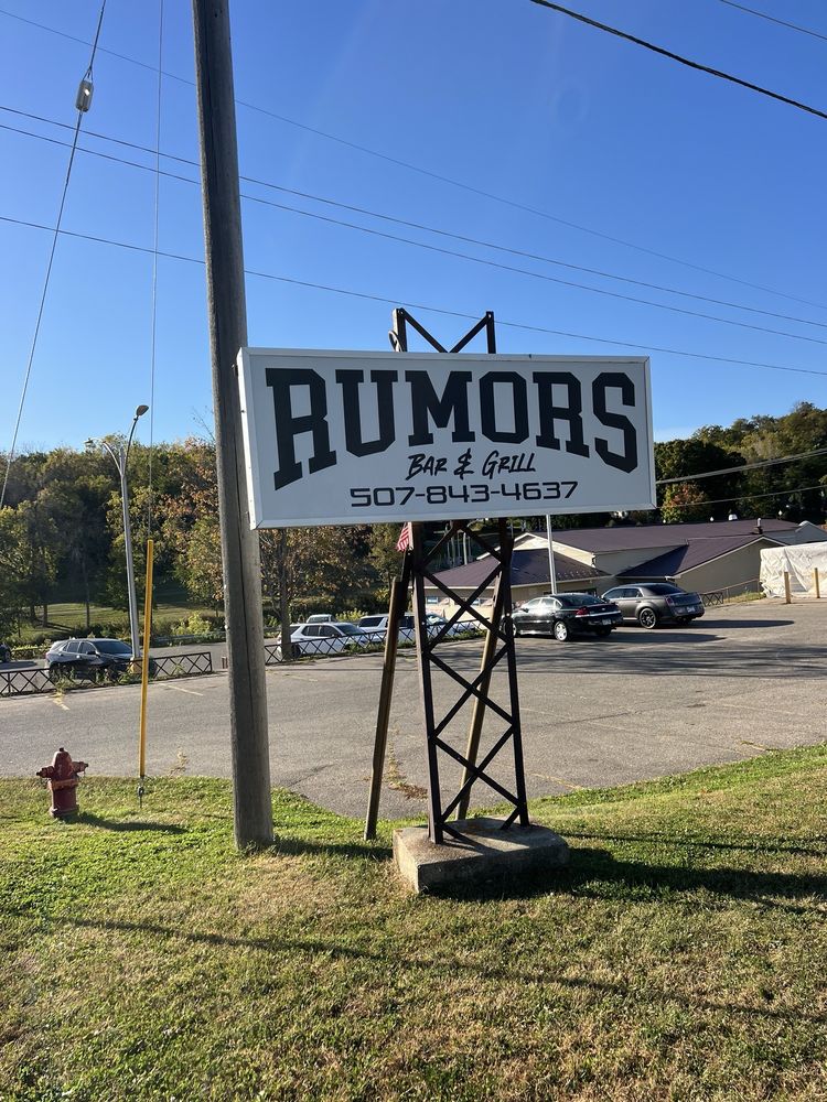 Rumors Bar and Grill Mazeppa, Mazeppa Roadtrippers