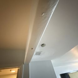 Pacifica Beach Hotel - Ceiling falling in due to pipe breakage or roof leak.