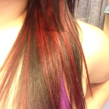 Image Plus - Underneath highlights in red! - Hair Salons Near Me - Newark, California Image Plus - Underneath highlights in red! - Hair Salons Near Me - Newark, California