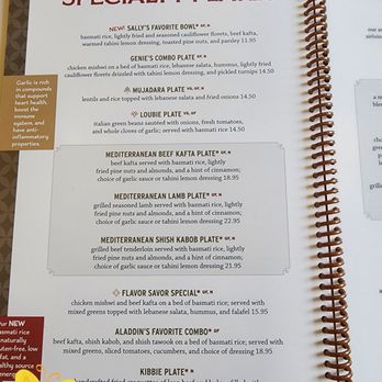 Aladdin's Eatery - North Hills - Menu - Lebanese Near Me - Raleigh, North Carolina Aladdin's Eatery - North Hills - Menu - Lebanese Near Me - Raleigh, North Carolina