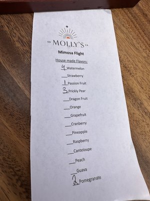 Menu photo 8 Molly's San Diego, CA