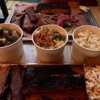 Hamilton Pork - Brussels sprouts [$9], Mexican Street Corn [$7], Mac & Cheese [$9] - Barbeque Near Me - Jersey City, New Jersey