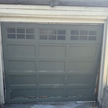Gil's Garage Door & Gate Services - Old smashed door - Garage Door Services Near Me Gil's Garage Door & Gate Services - Old smashed door - Garage Door Services Near Me