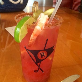The Raw Bar - Bloody Mary !!! - Seafood Near Me - Key Largo, Florida