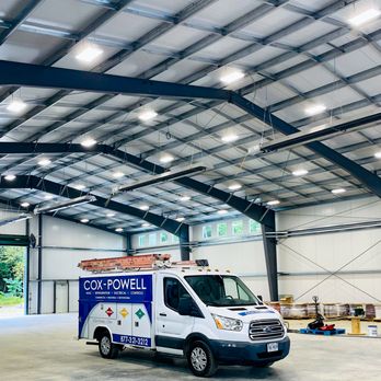 Cox Powell - Lighting upgrade in commercial warehouse - Heating & Air Conditioning/HVAC Near Me - Williamsburg, Virginia Cox Powell - Lighting upgrade in commercial warehouse - Heating & Air Conditioning/HVAC Near Me - Williamsburg, Virginia