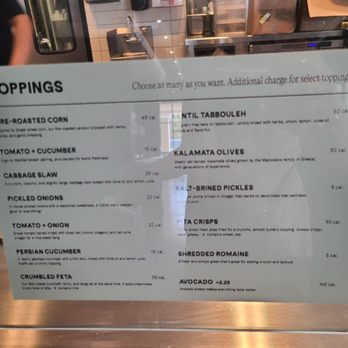 CAVA - Toppings - Salad Near Me - San Antonio, Texas CAVA - Toppings - Salad Near Me - San Antonio, Texas