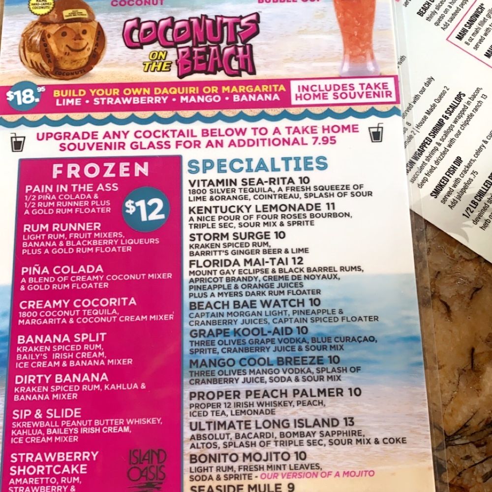 Coconuts On The Beach - Bars Near Me - Cocoa Beach, Florida Coconuts On The Beach - Bars Near Me - Cocoa Beach, Florida