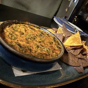 Lucy Blue - Warm collard greens dip - Lounges Near Me - Oakland, California