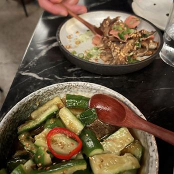 Akar - Cucumbers & Mushrooms - Asian Fusion Near Me - St. Louis, Missouri