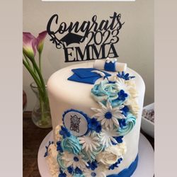 Posh Custom Cakes - Graduation cake