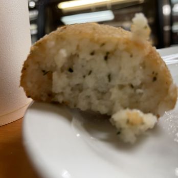 Bella Roma - Inside the rice ball - Pizza Near Me - Port St. Lucie, Florida