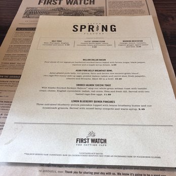 First Watch - Breakfast & Brunch Near Me - Ft Collins, Colorado
