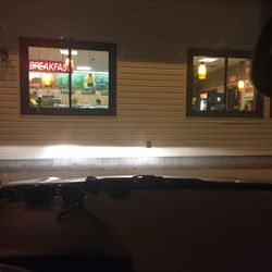 View from parked car