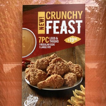 Church's Texas Chicken - New 7 pc Crunchy Feast Meal. - Chicken Wings Near Me - Richmond, British Columbia