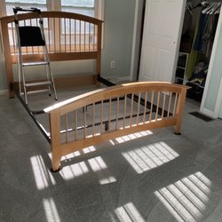 Tudor Floors & More Carpet One - My bed frame on my new carpet. Colors are awesome and installation was flawless!
