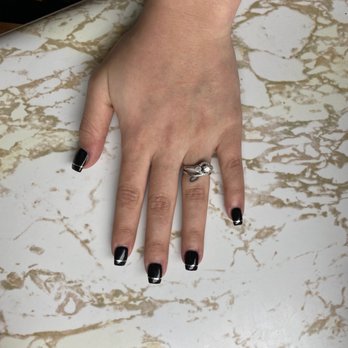 Bellagio Nails Spa - Corrected manicure. - Nail Salons Near Me - Tuscaloosa, Alabama