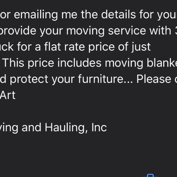 A&T Moving & Hauling - I sent him a picture of the server which he asked for specifically when we spoke over the phone. - Movers Near Me - Spring Valley, New York A&T Moving & Hauling - I sent him a picture of the server which he asked for specifically when we spoke over the phone. - Movers Near Me - Spring Valley, New York