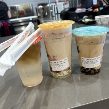 Gong Cha - Lemon Ai-Yu White Pearl, Mini Pearl Strawberry Milk Tea, Earl Grey Milk Tea With 3J'S - Bubble Tea Near Me - Fresno, California Gong Cha - Lemon Ai-Yu White Pearl, Mini Pearl Strawberry Milk Tea, Earl Grey Milk Tea With 3J'S - Bubble Tea Near Me - Fresno, California