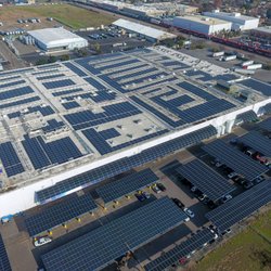 Pacific Solar - No project is too small. We have installed over 12,000 panels (that's 4+Megawatts) for this business and counting!