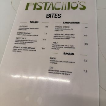 Pistachio’s Coffee Shop - Food menu - Coffee & Tea Near Me - Houston, Texas Pistachio’s Coffee Shop - Food menu - Coffee & Tea Near Me - Houston, Texas