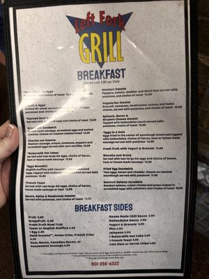 Menu photo 1 Left Fork Grill Murray, UT Menu photo 1 Left Fork Grill Murray, UT