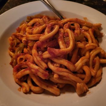 Al Dente Restaurant - Home made fucilli Arrabiatta - Italian Near Me - Boston, Massachusetts