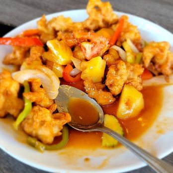 Thai Barbeque - Sweet and sour chicken - Thai Near Me - Long Beach, California