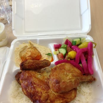 Zankou Chicken - Half chicken plate - Mediterranean Near Me - Montebello, California Zankou Chicken - Half chicken plate - Mediterranean Near Me - Montebello, California