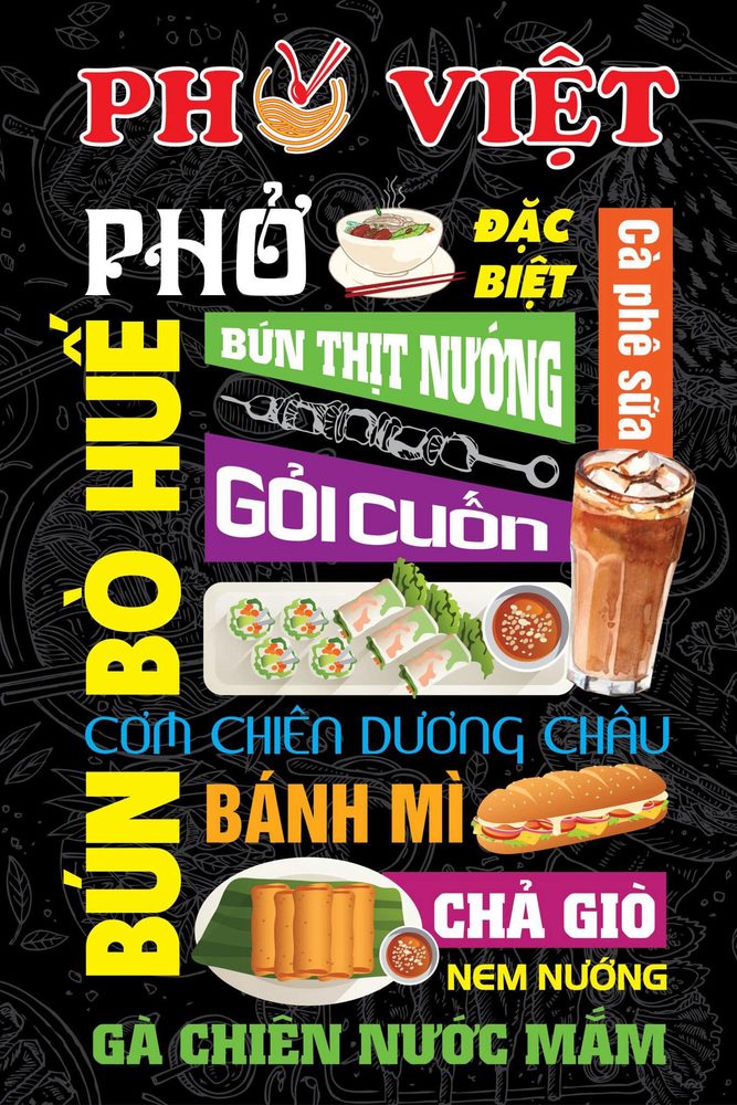 Pho Viet on Wheels Logo