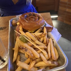 B-Lux Grill & Bar - Burger and Fries