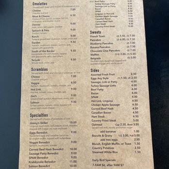 Break Your Fast - Menu as of 11/9/19 - American Near Me - Union City, California