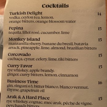Mediterranean Exploration - Cocktails - Mediterranean Near Me - Portland, Oregon