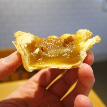 Stella's Plug In - Stella's Cafe at Plug In 09/27/18: Butter Tart (interior) - Breakfast & Brunch Near Me - Winnipeg, Manitoba