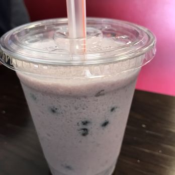 Pho A.V - Taro boba with hard boba, skip the boba and go for the smoothies. - Vietnamese Near Me - Phoenix, Arizona