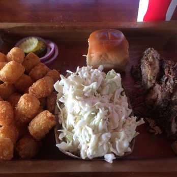 Feast BBQ - Brisket. You can never ever go wrong with this meal. Add tater tots and coleslaw and you have a winner. - Barbeque Near Me - Louisville, Kentucky