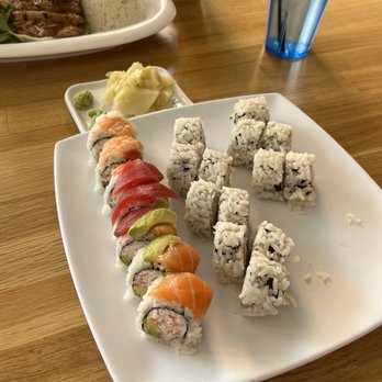 Roll Roll - Rainbow sushi and California Roll - Japanese Near Me - Los Angeles, California Roll Roll - Rainbow sushi and California Roll - Japanese Near Me - Los Angeles, California