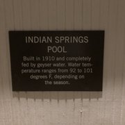 Photo of Indian Springs Resort - Calistoga, CA, United States. History
