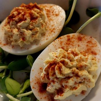 The Coffee Builders - Champagne deviled eggs - Coffee & Tea Near Me - Phoenix, Arizona The Coffee Builders - Champagne deviled eggs - Coffee & Tea Near Me - Phoenix, Arizona
