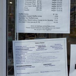 Menu during COVID-19