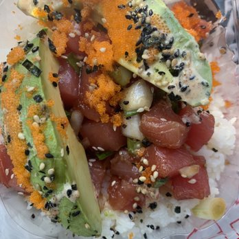 Hawaii Nei Cafe - Shoyu ahi with avocado and masago - Hawaiian Near Me - San Marcos, Texas Hawaii Nei Cafe - Shoyu ahi with avocado and masago - Hawaiian Near Me - San Marcos, Texas