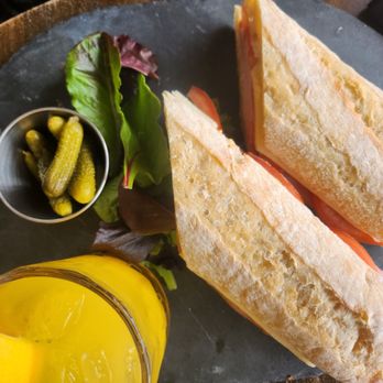 Blue Dahlia Bistro - Parisian Sandwhich - Modern European Near Me - San Marcos, Texas