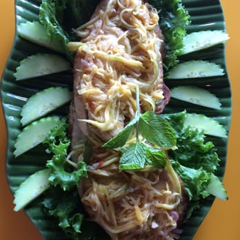 Reathrey Sekong - Green mango fish - Cambodian Near Me - Phoenix, Arizona Reathrey Sekong - Green mango fish - Cambodian Near Me - Phoenix, Arizona