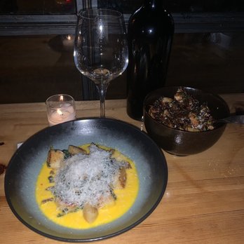 Figo Wine Bar - Gnocchi and Brussels sprouts - Wine Bars Near Me - Chicago, Illinois Figo Wine Bar - Gnocchi and Brussels sprouts - Wine Bars Near Me - Chicago, Illinois