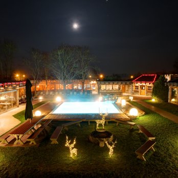 FrankenLagune - Saunagarten im Winter - Swimming Pools Near Me - Hirschaid, BY