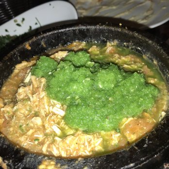 Sheeba Restaurant - West Dearborn - 1 red sauce and 1 green sauce to cover blandness of chicken fahsa - Halal Near Me - Dearborn, Michigan